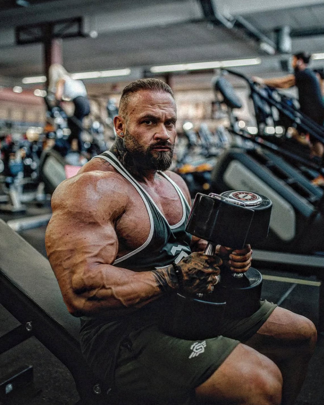 Markus Hoppe beim Training