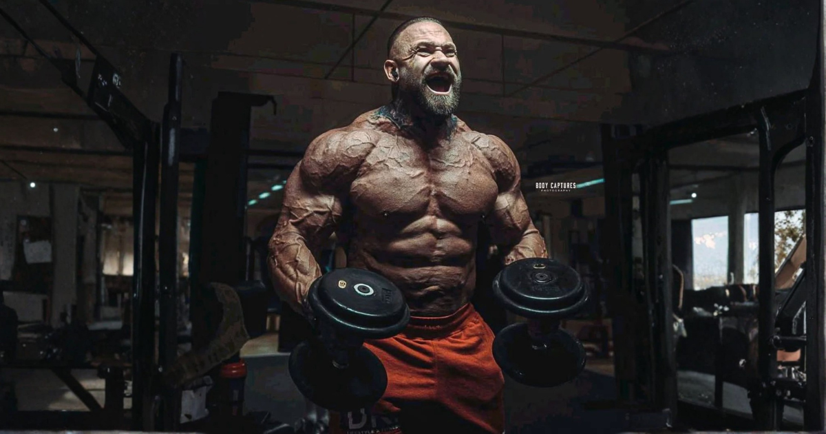 Markus Hoppe im Training – Intensität und Fokus